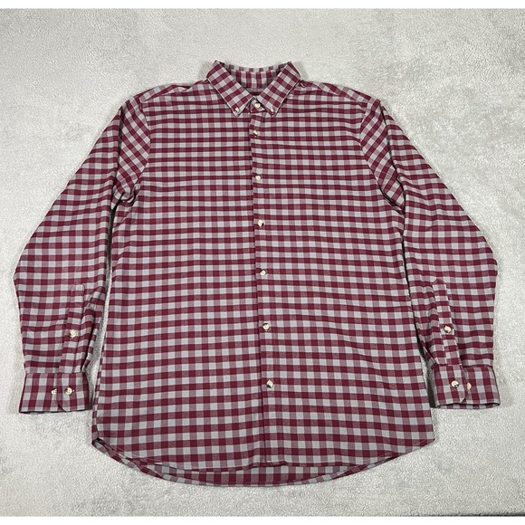 Mizzen+Main Other - Mizzen Main Shirt Mens 2XL XXL Trim Fit Performance Long Sleeve Button Up Dress